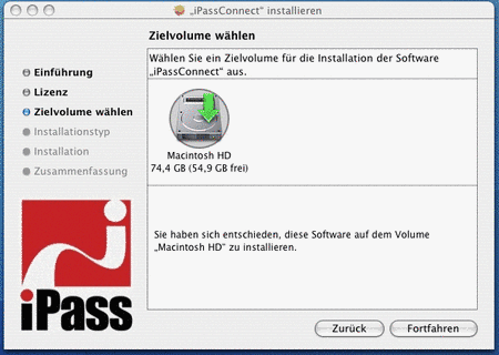 Setup - Zeitvolume